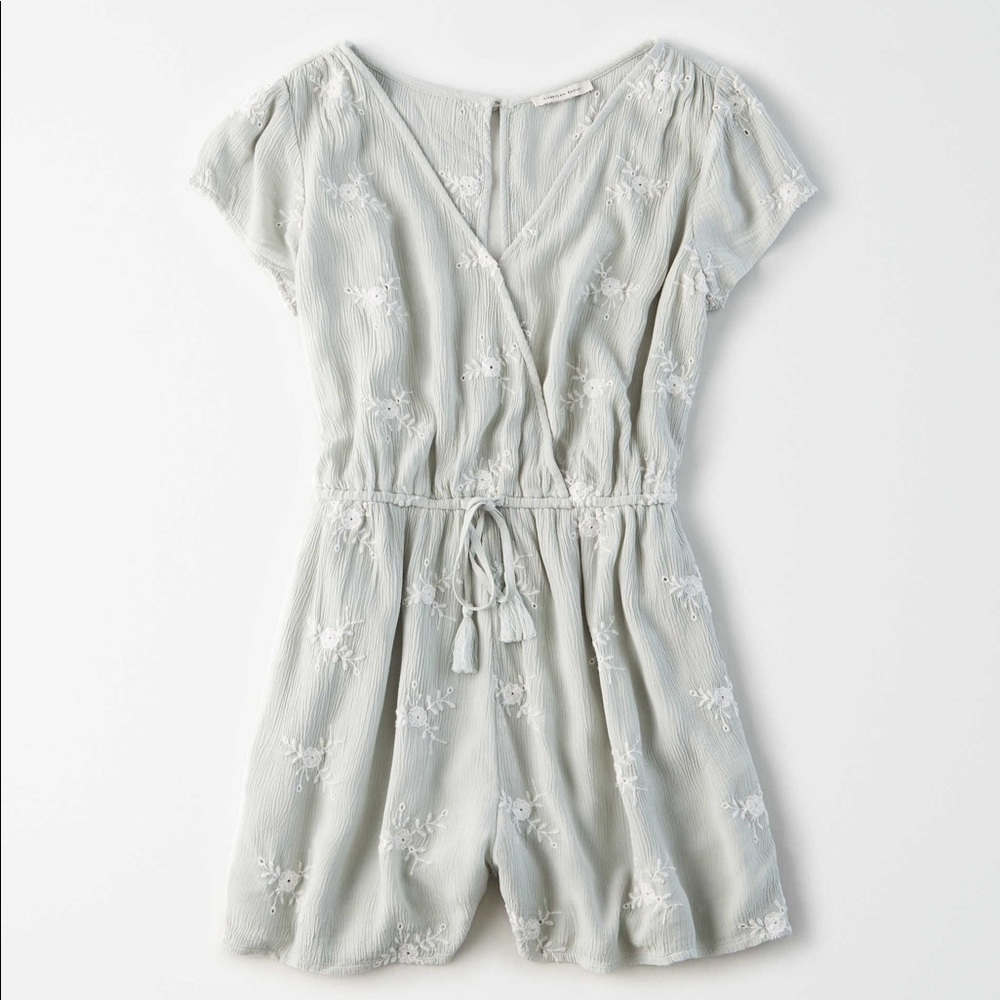 AE Soft Green Romper